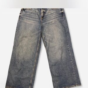 Zara Blue Denim Trousers